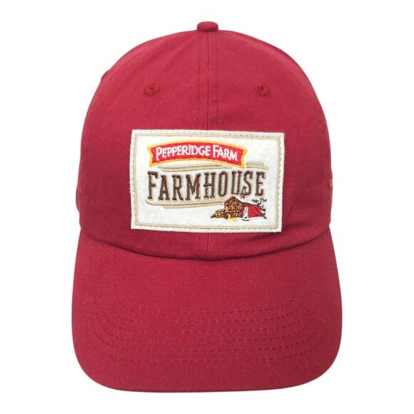 Pepperidge Farm Adjustable Cap Farmhouse Patch Logo Trucker Baseball Hat - Picture 9 of 14